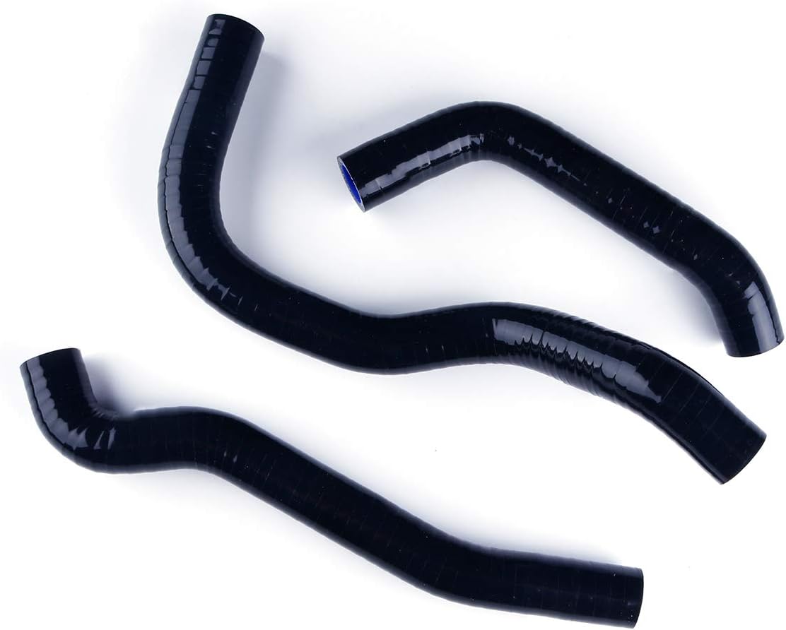 Silicone Coolant Radiator Hose Kit Fits For KAWASAKI KLR650 1987-2007 3 Layer 4.5mm