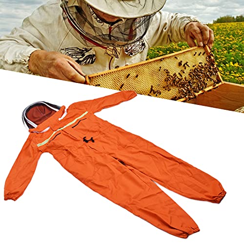 HOSIS Imker Kleidung, strapazierfähiger Imkeranzug Atmungsaktiv Feine Verarbeitung Fronttasche Design für Outdoor für… – Bild 5