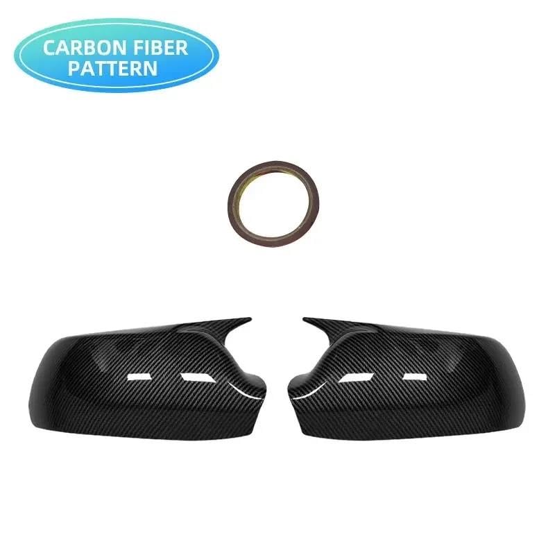 Coque rétroviseur Mazda 2 cache adhésif carbone pour masquer rayures miroir - 5