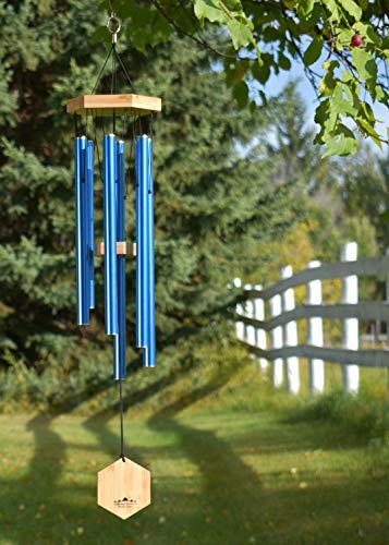 Wind Chimes for People Who Like Their Neighbors, Give a Thoughtful Memorial Gift or Love it as Your own Unique Outdoor Windchime, Made of Aluminum/Bamboo, a Beautiful Deep Tone Chime - Thumbnail 5