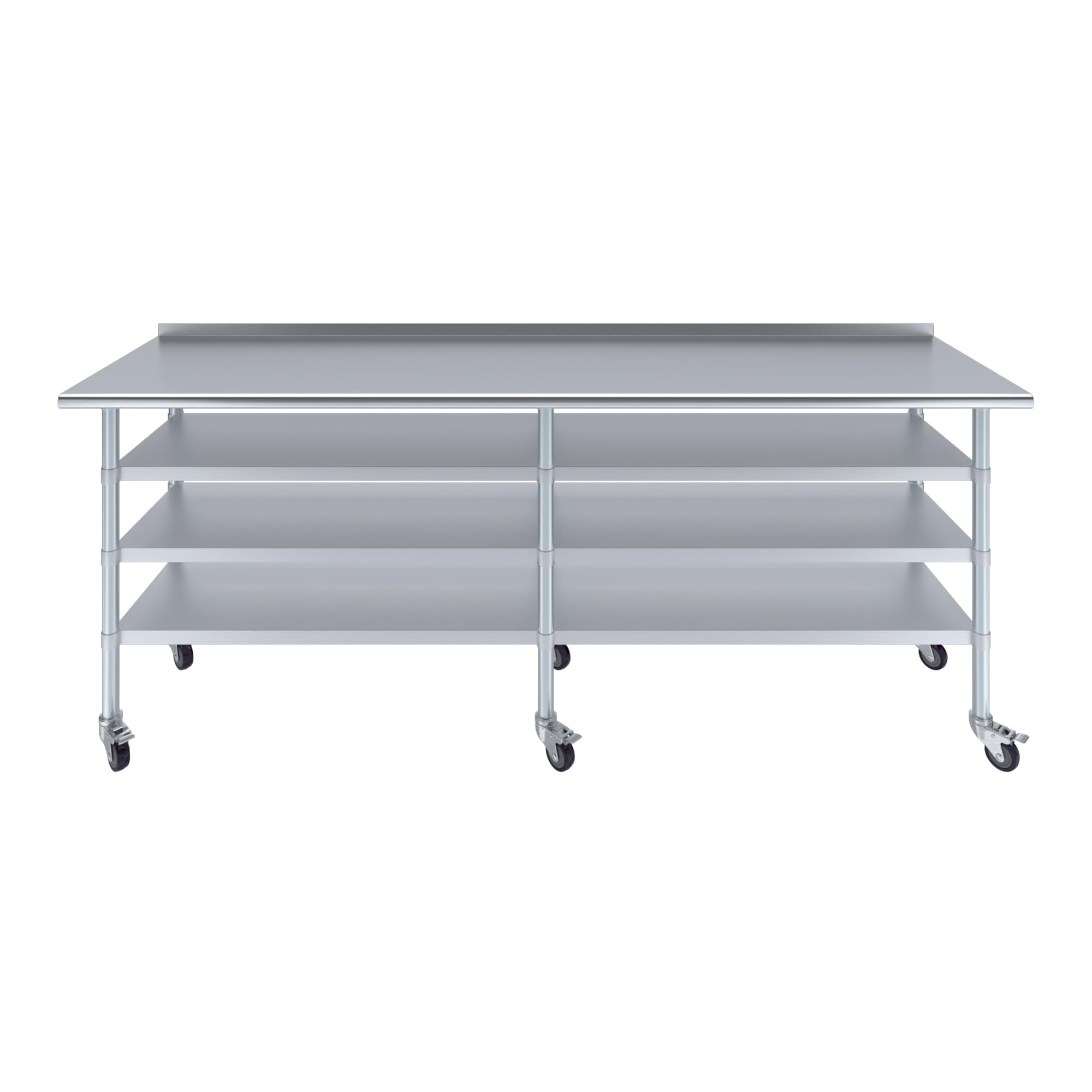 AmGood Stainless Steel Work Table with 1.5
