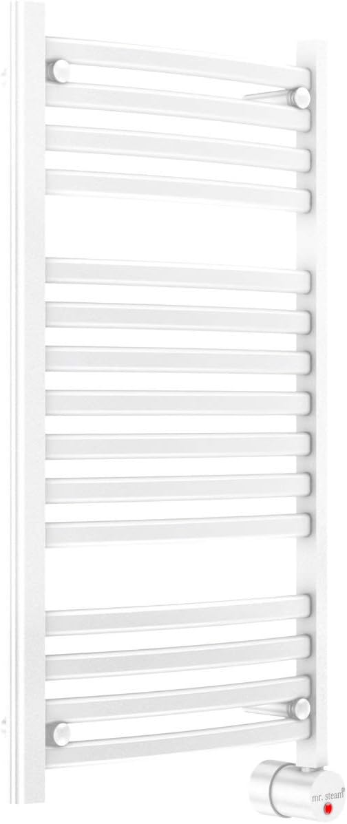 Mr Steam W236Twh W236 15 Bar Wall Mounted Electric Towel Warmer With Digital Timer In White