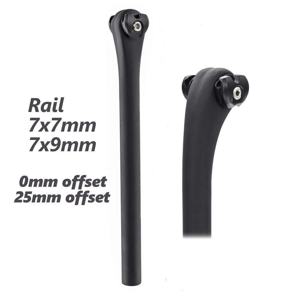 Reggisella Reggisella in carbonio per bici da strada Tubo per sella Reggisella per bicicletta