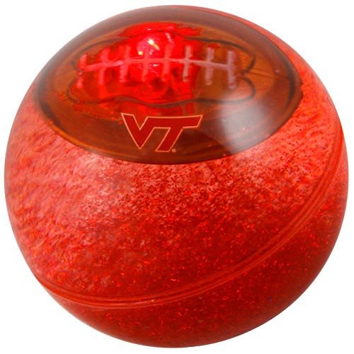 NCAA Virginia Tech Super Ball, 3-Inch, Clear