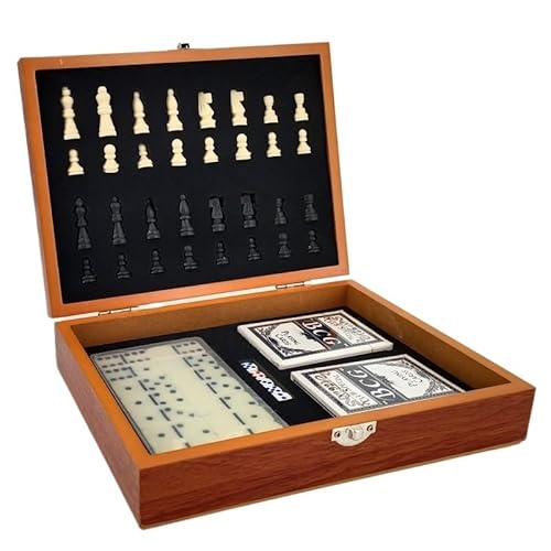 ܂肽ݎؐ`FXZbg 3 in 1 sp qƑlp{[hQ[Zbg `FX h~m J[hZbg(Color2)