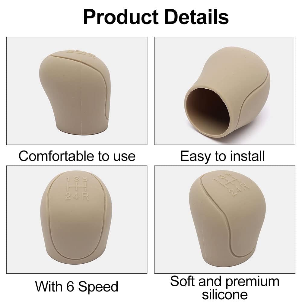 Funda De Cuero Para Pomo De Palanca De Cambios Renault Laguna 3 (2007-2015) - Negra, Fácil Instalación, Estilo Elegante