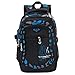 Mochila Niños Mochilas Escolares Grandes Mochilas Duraderas Heavy Duty Student Kids Travel Waterproof (Azul)