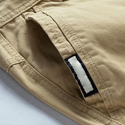 Short cargo militar de algodón para hombre miniatura 3