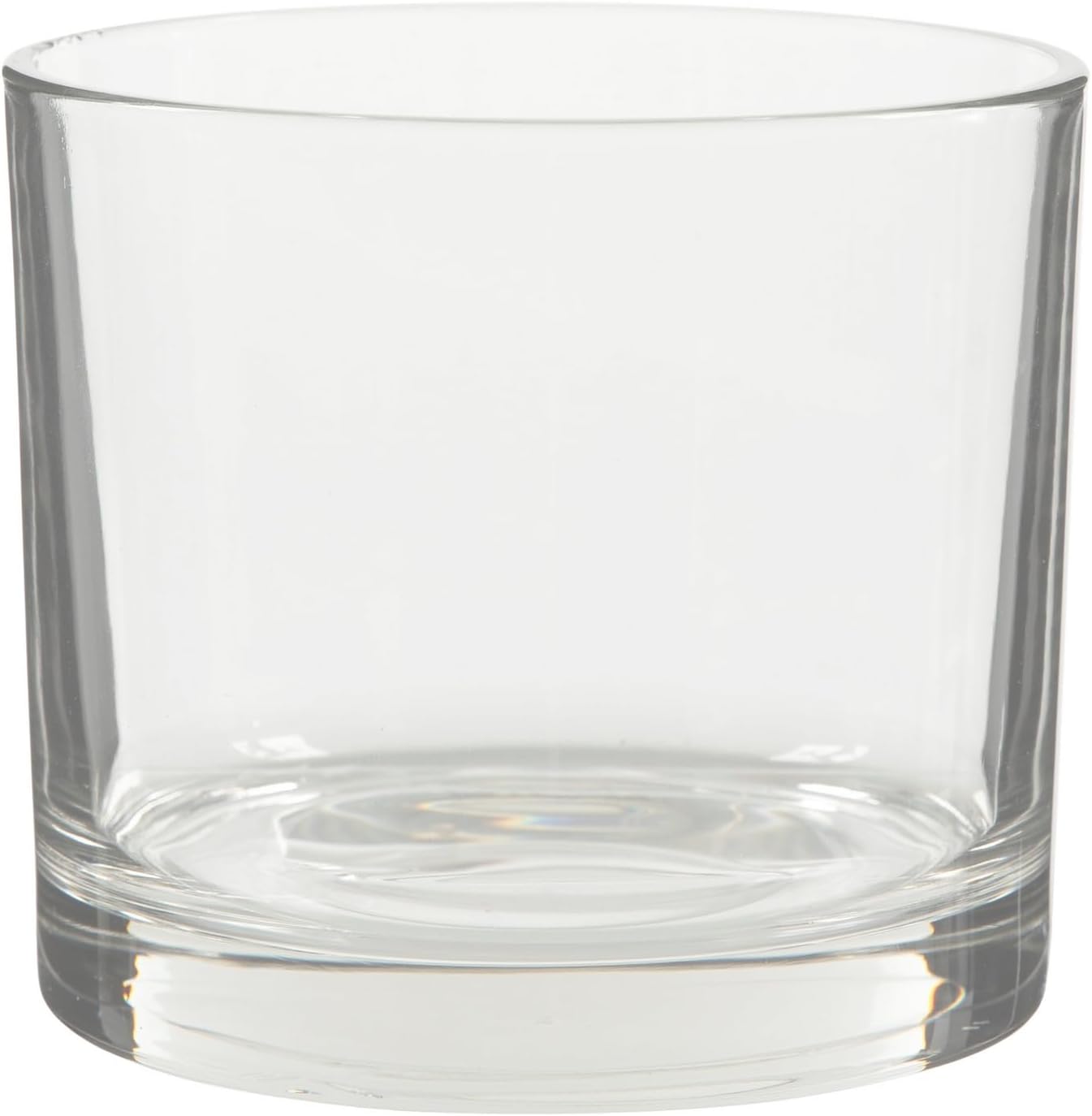 Hobby Lobby Cylinder Glass Vase, Rounded Body, Versatile