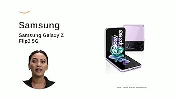 Samsung Galaxy Z Flip3 5G (Lavender, 8GB RAM, 128GB Storage) with Samsung Galaxy Z Flip3 5G (Lavender, 8GB RAM, 128GB Storage) with