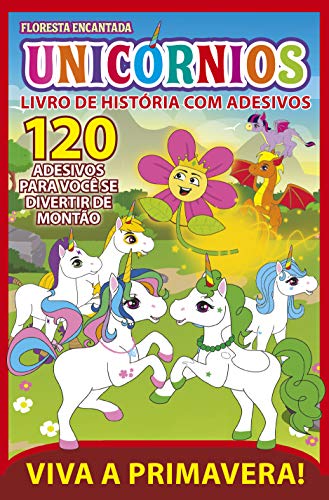 Floresta Encantada - Livro de história com adesivos