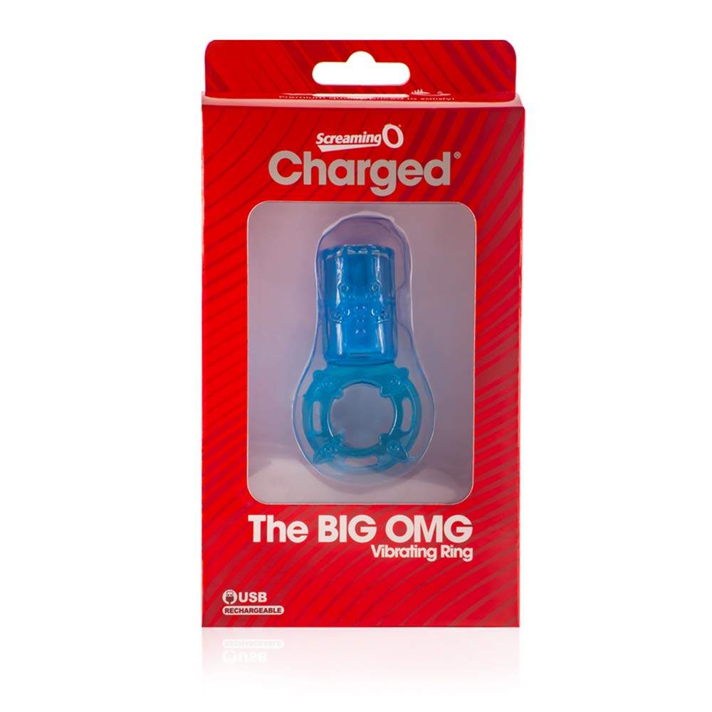 Amazon.com: Screaming O - Big OMG - Blue | Rechargeable Vibrating Cock Ring  | Penis Ring, Reusable Vibrator | Couple Sex Toys, Dick Ring for Mutual  Pleasure : Health & Household
