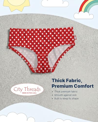 Image of City Threads Girls Bikini Bottoms Toddler Through Teen Sizes
