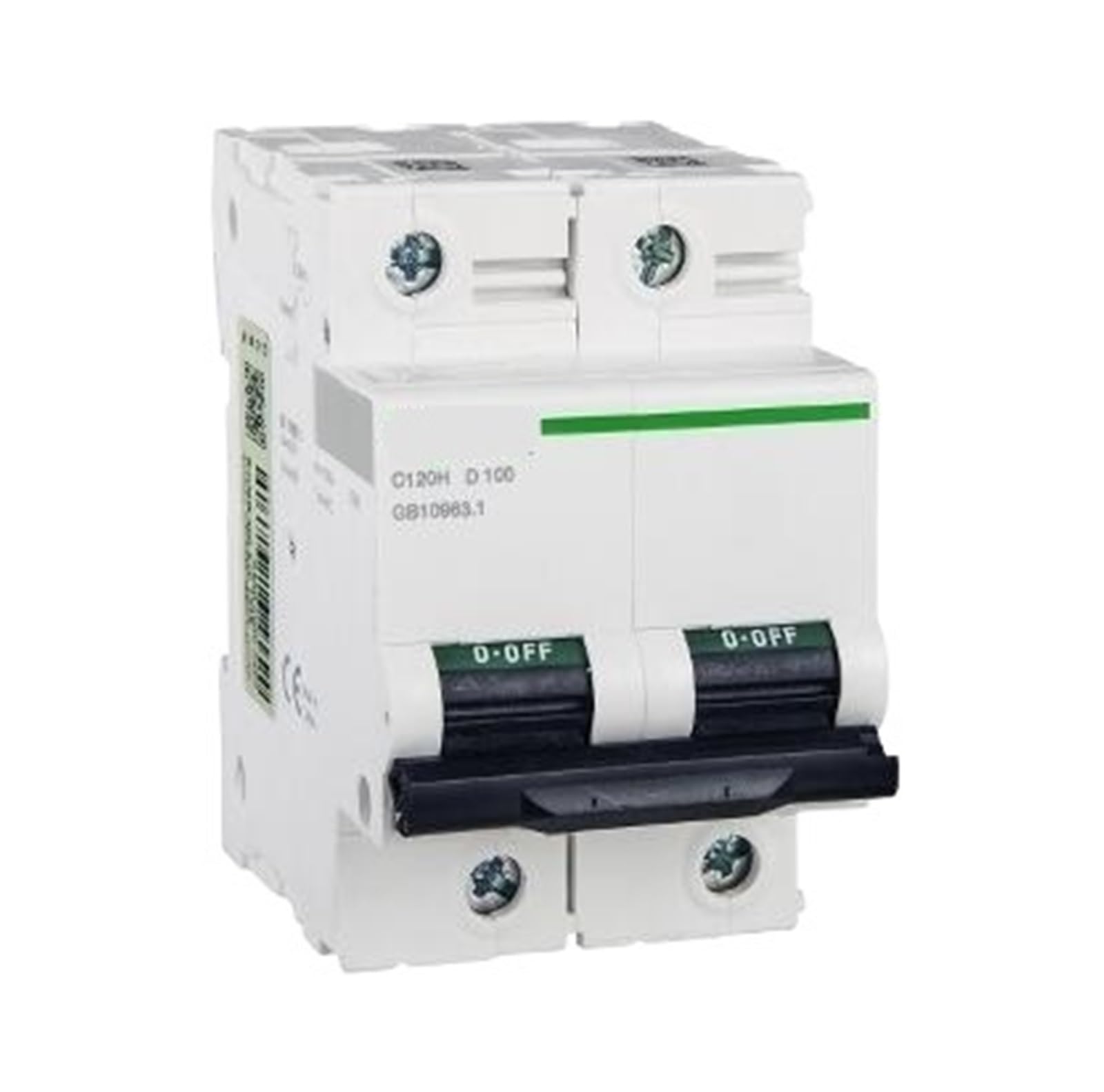 TYEXCZARF C120H 2P D 100A A9N19821 2P | 100A | D | 10KA C120 miniature circuit breaker