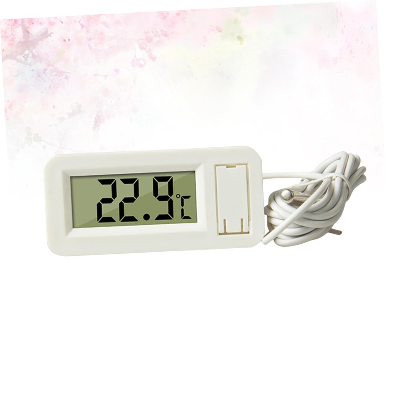 Sosoport Simple Accurate Digital Pet Thermometer for Reptiles Lizard Snake Turtle Indoor Outdoor Temp Humidity Gauge