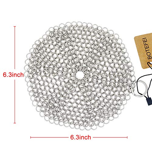 image for BOTEFEI Cast Iron Cleaner Round 6.3