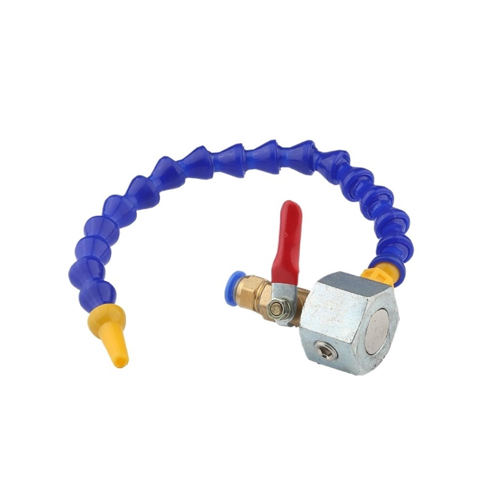 Flexible Coolant Pipe 8mm Air Duct Engraving Machine Cooling Spray Water System CNC Lathe Milling Oblate Nozzle(Set)
