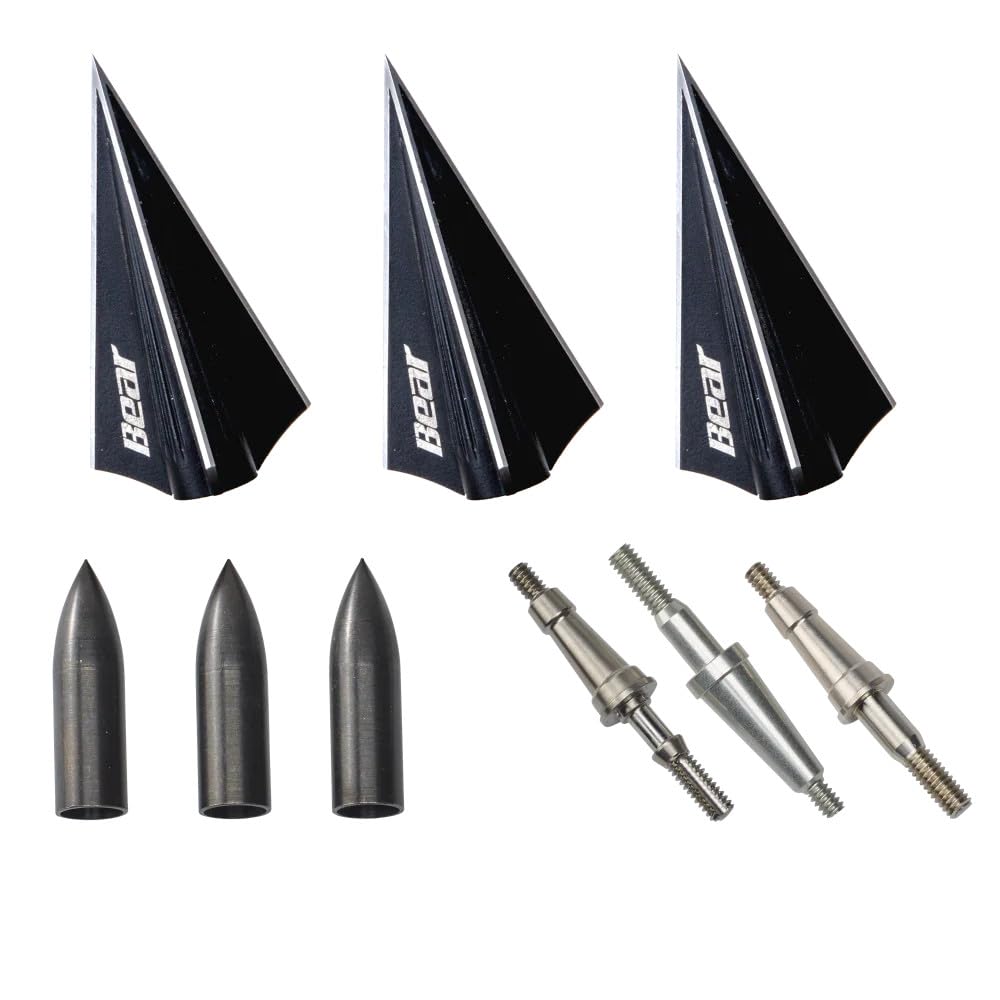 Bear 3 Blade Razor Head VWS Broadhead Kit 150-250 gr. 3 pk.