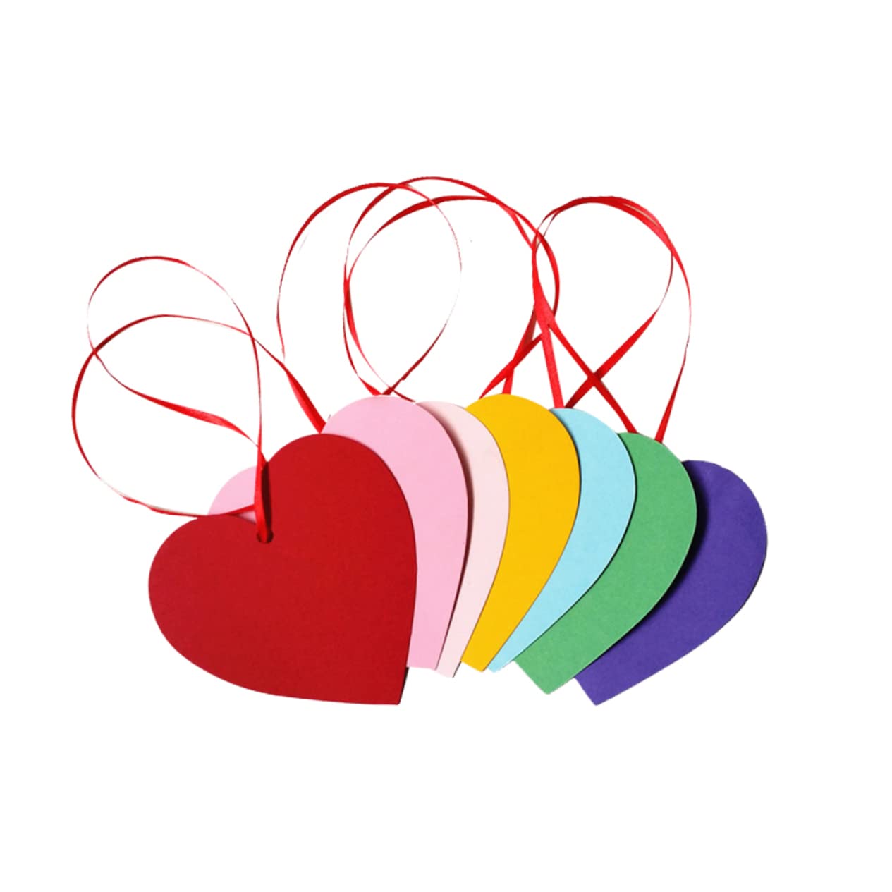 STOBOK 150 Stk Hochzeitskarten Babygeschenke Für Babys Baby-geschenk Hochzeitsbanner-karte Grußkarten-sortiment Weihnachtsgeschenkanhänger Aus Papier Karte in Herzform Erntedankfest-karte