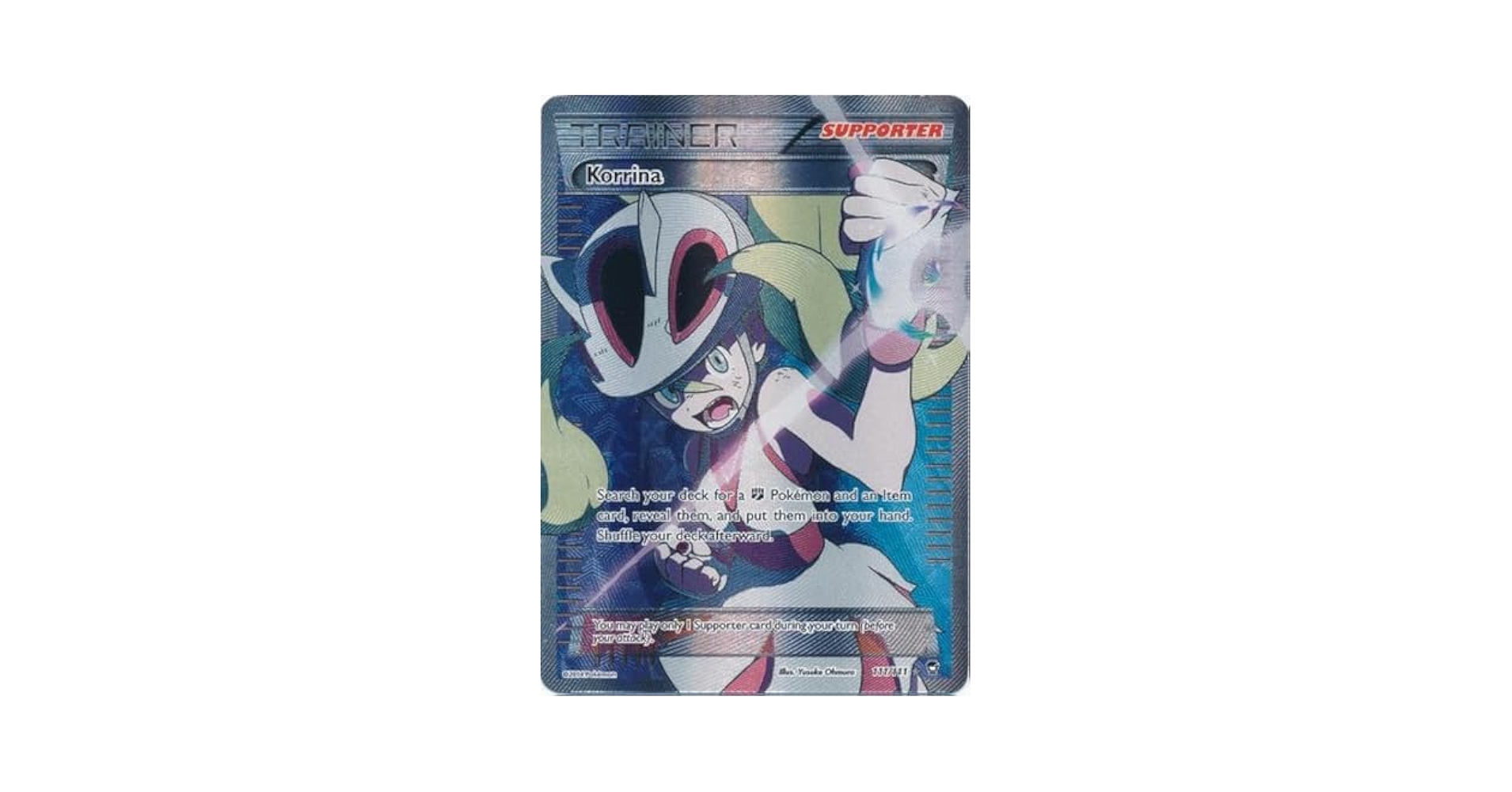 Amazon.com: Pokemon - Korrina (111/111) - XY Furious Fists