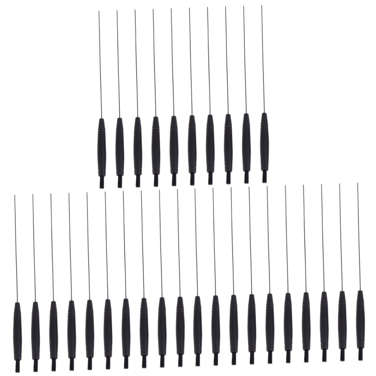 Healeved 30pezzi Pennelli Di Pulizia Per Amplificatori Acustici Accessori Magnetici Per La Manutenzione Strumento Multifunzionale Per Rimuovere Cerume e Detriti Facile Da Trasportare e