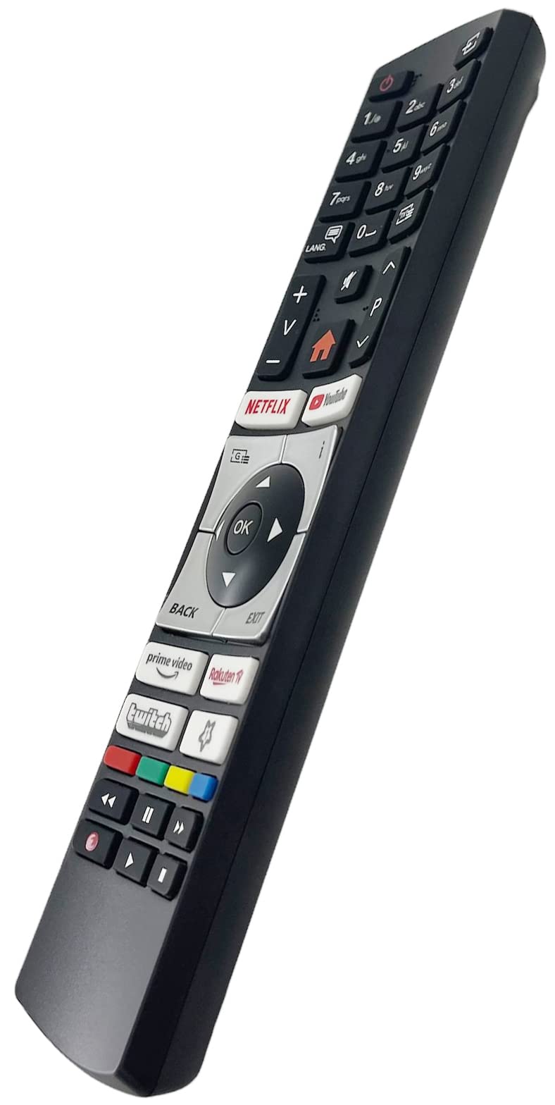 Original RC4518P Replaces RC4318P Remote Control Compatible With TELEFUNKEN 20TLK513E 23TLK513E 24HV2000 24TLK512E 28TLK512E 29TLK512E 32DTAH524 32DTH421 32DTH524 32DTH525 32DTH531 LED LCD Smart TV's - Image 3