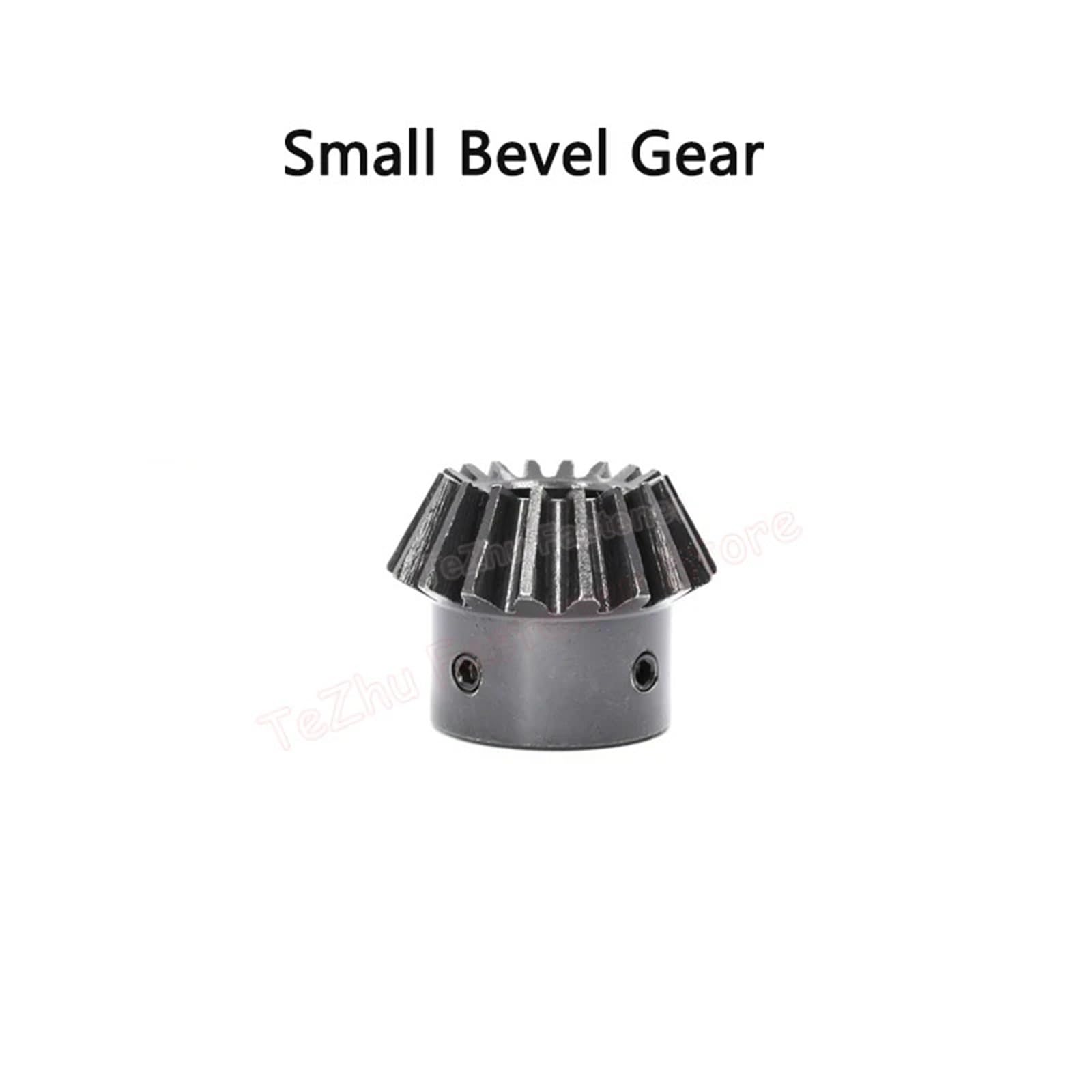 2M Kegelradsatz - 15 Zähne und 30 Zähne, 90 Grad, kompatibel mit verschiedenen Lochgrößen (8-20 mm) - haltbarer 45# Stahl(15mm 30 Teeth)