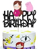 Gravity Falls Party Supplies, Meibaoo Cake Topper Gravity Falls Theme Cake Cupcakes Kids Set Gravity Falls Birthday Party Decoration Party