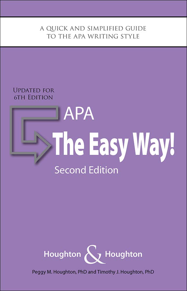 Buy Apa: The Easy Way: A Quick and Simplified Guide to the APA Writing ...