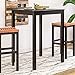 Home Styles Distressed Black Tabled, Bar Table