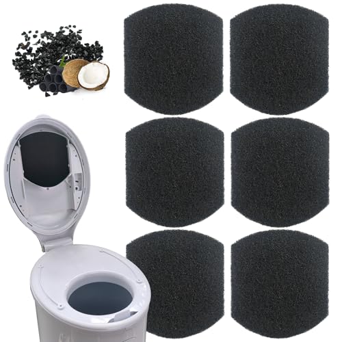 Image of PurifyLogix Diaper Pail Deodorizers Activated Charcoal Filter Refills Compatible with Ubbi Diaper Pail | 6 Pack Carbon Filter | Precise fit | Thickened | Natural, Odor Eliminator, Keep Home Fresh