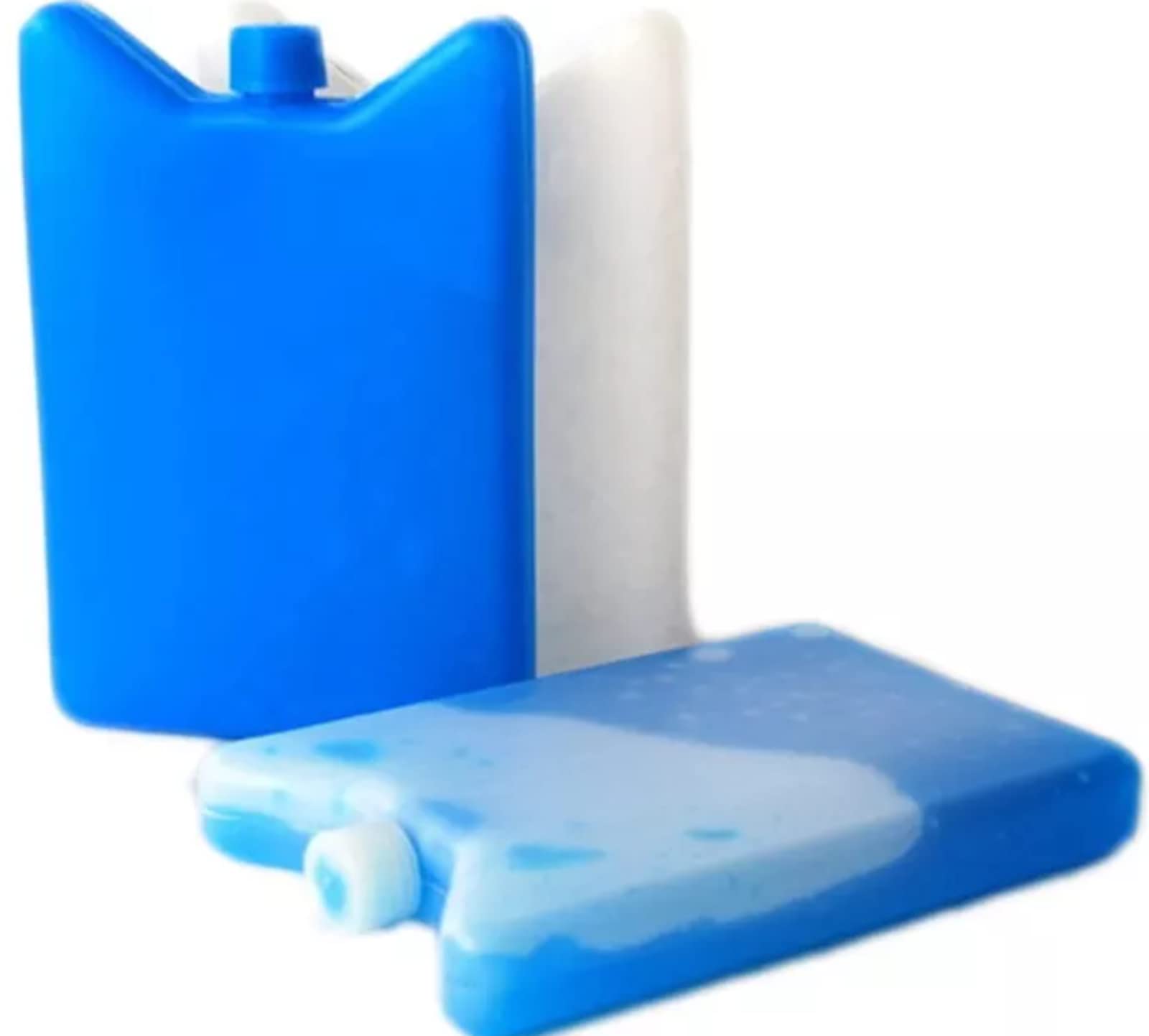 EWANTO 50 x wkłady chłodzące do toreb chłodzących 15 x 10 x 2 cm, 200 ml KU-01
