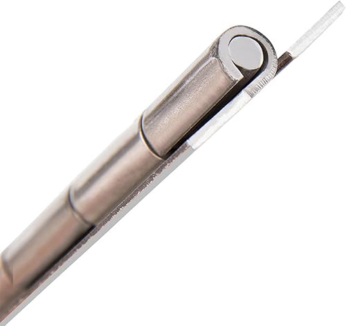 Miniatura 4 de Bisagras continuas y de piano de 12 pulgadas, 2 bisagras continuas de acero inoxidable con agujeros, bisagras de piano de acero inoxidable pulido