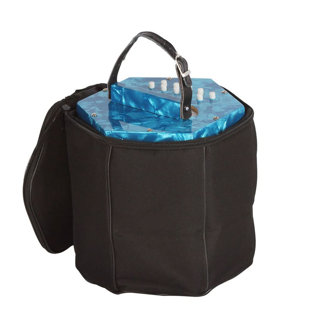 Fisarmonica Concertina Fisarmonica 20 tasti 40 Reed Anglo Style con borsa per il trasporto
