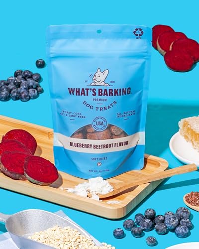 What's Barking Soft Bites, Soft Chewy Dog Treats for Training