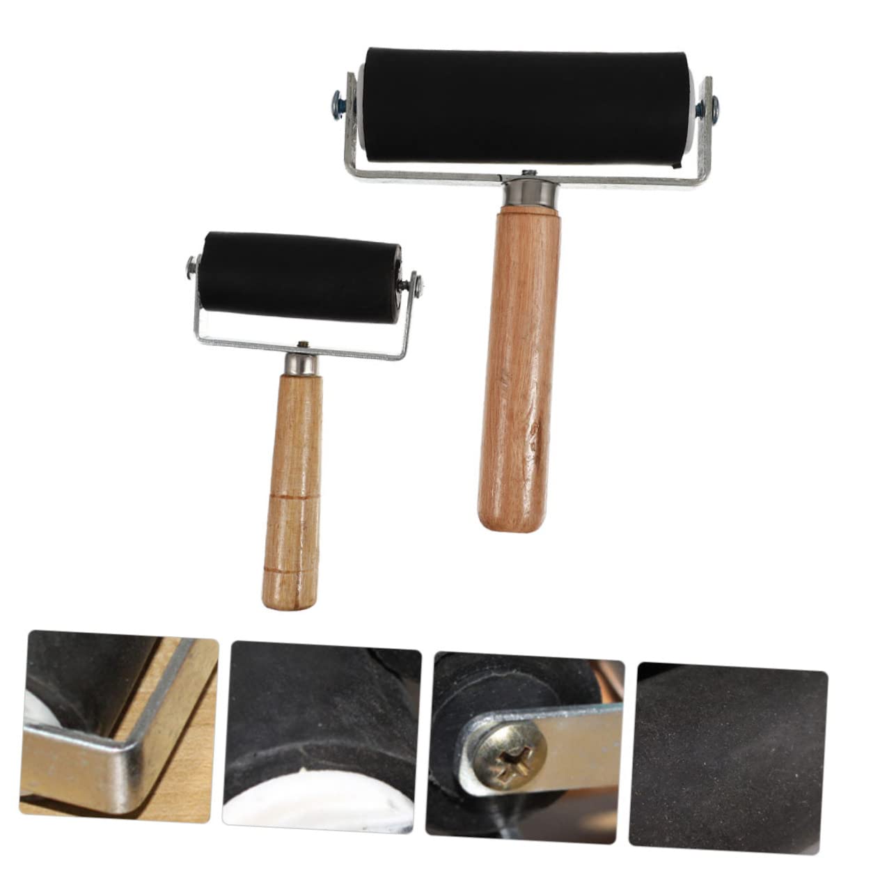 Housoutil Upgrade Your Art Skills 2 Pcs Painting Rollers for DIY and Professional Use