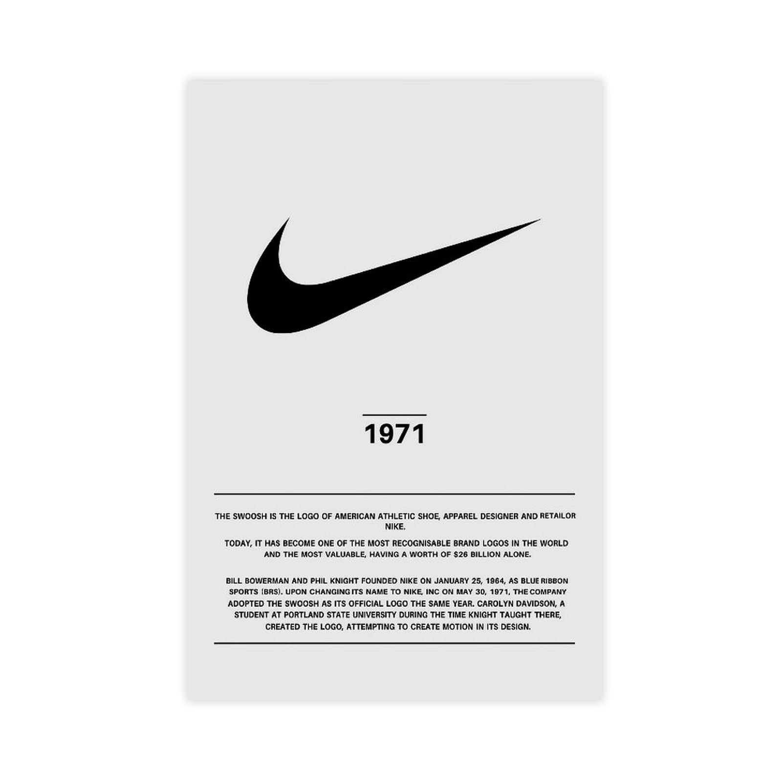 nike logo designer name