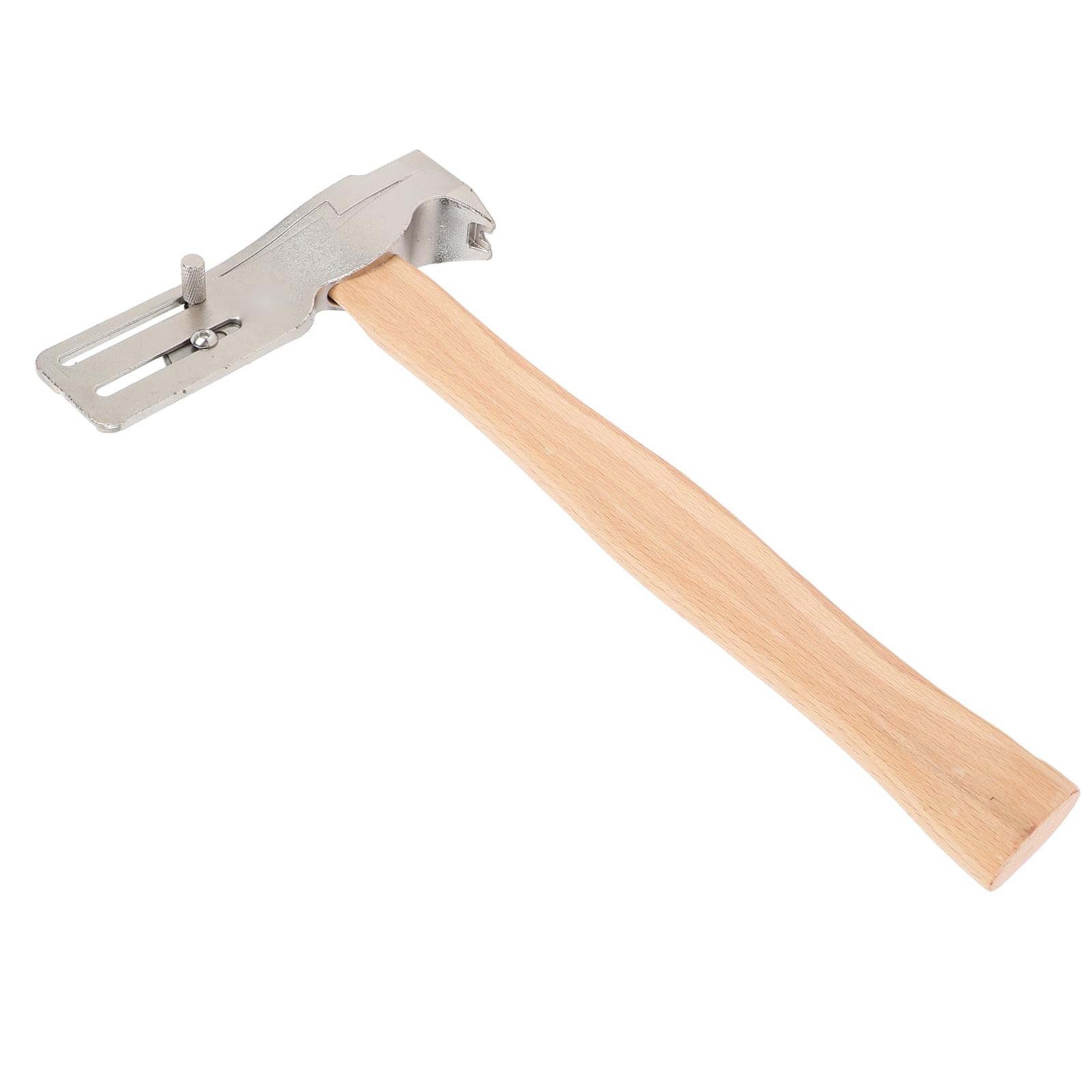 Magnetic Roofing Hammer with Ergonomic Handle, Multi Functional Roofing Hatchet for Roof Construction Repair, Ideal for Easy Nail Attachment and Accurate Shingle Placement