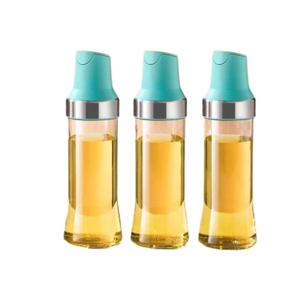 CVdrtyED Leak Proof Oil And Vinegar Dispenser Set Automatic Opening And Closing Sensing Household Soy Sauce Vinegar Seasoning Bottle For Liquid Seasonings(Blue)