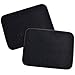 BDK MT-100-BK Classic Carpet Floor Mats for Car & Auto - Universal Fit -Front & Rear with Heelpad (Black)