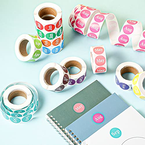 Code couleur mensuel en étiquettes pour ne plus perdre vos documents - 4