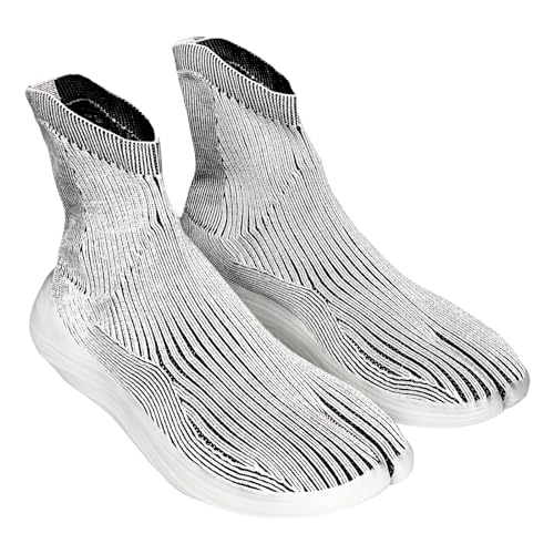 ILYSM Tabi Sneaker (Cloud Stripe, US Footwear Size System, Adult, Men, Numeric, Medium, 10)