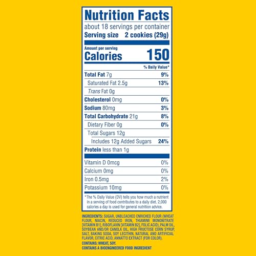 Image of OREO Lemon Creme Sandwich Cookies, Family Size, 18.71 oz