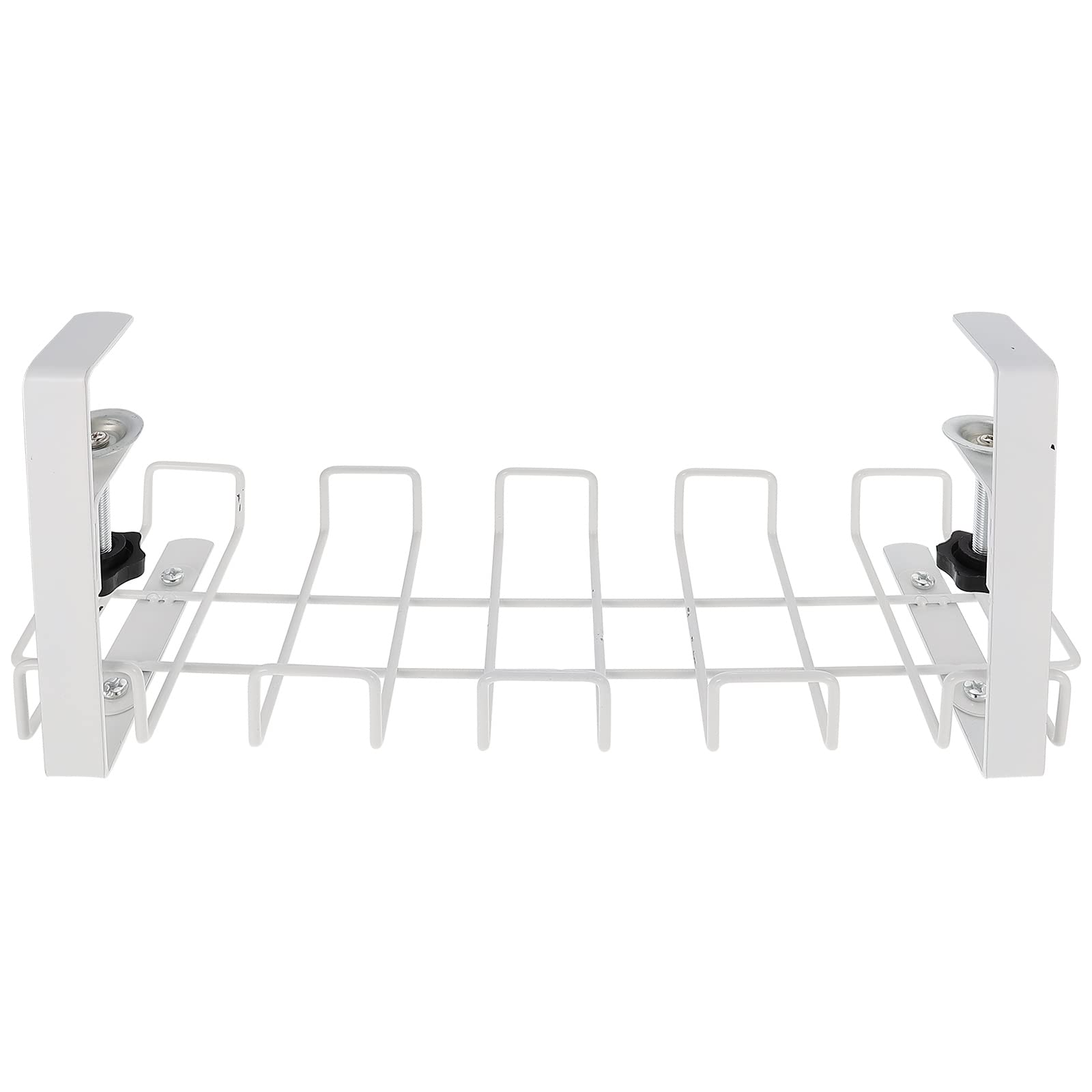 SHINEOFI Estante para Cestas Colgantes de Cables White de Acero al Carbono