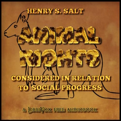 Page de couverture de Animals' Rights Considered in Relation to Social Progress by Henry Salt (1851 - 1939)