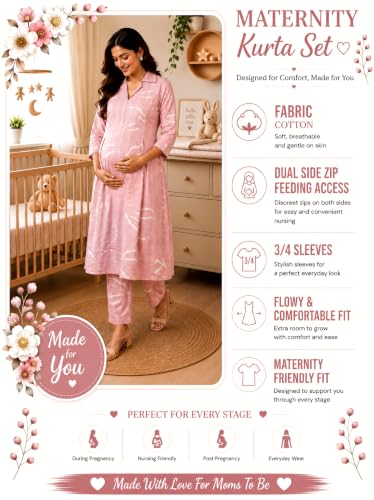 Image of RITIJYA Cotton Cord Set for Women