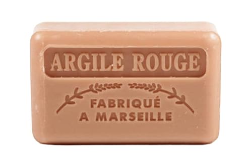Jabón Savon De Marseille 125G - Arcilla Roja (Argile Rouge)
