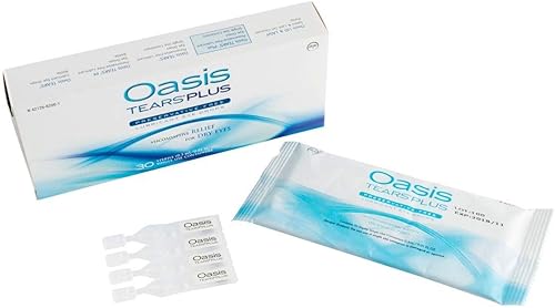 Oasis lágrimas Plus preservative-free Lubricante Ojo gotas, 30contenedores, 0,3ml0,01FL oz