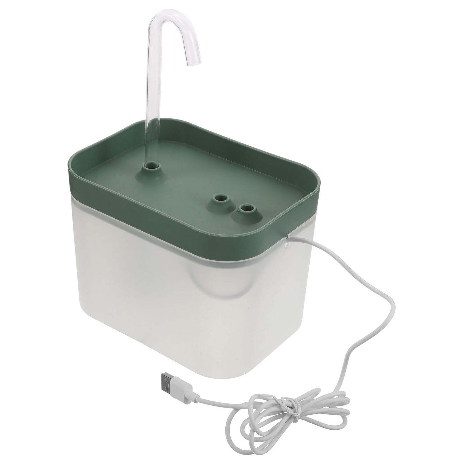 Fontaine à eau pour chats et petits chiens - Distributeur d'eau silencieux intérieur