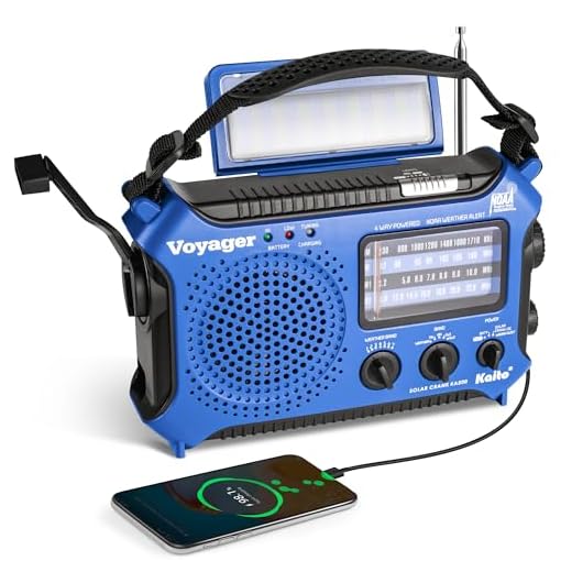 Epica Digital Emergency Weather Alert Radio Review | Vanessa Davison Kaito KA500BU 5-Way Powered Emergency AM/FM/SW Weather Alert Radio, Blue
